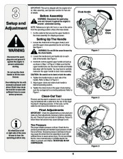 MTD 3AA 3CA Snow Blower Owners Manual page 6
