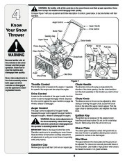 MTD 3AA 3CA Snow Blower Owners Manual page 8