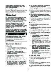 Toro 62925 206cc OHV Vacuum Blower Ejere Håndbog, 2003, 2004, 2005 page 3