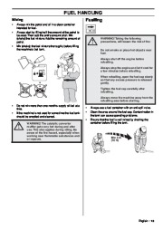Husqvarna 327P4 327P5 X-Series Chainsaw Owners Manual, 2008,2009 page 19