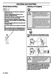 Husqvarna 327P4 327P5 X-Series Chainsaw Owners Manual, 2008,2009 page 20