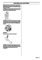 Husqvarna 327P4 327P5 X-Series Chainsaw Owners Manual, 2008,2009 page 21