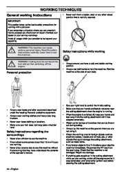 Husqvarna 327P4 327P5 X-Series Chainsaw Owners Manual, 2008,2009 page 22