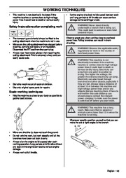 Husqvarna 327P4 327P5 X-Series Chainsaw Owners Manual, 2008,2009 page 23
