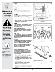 MTD 769-01275D E F Style Snow Blower Owners Manual page 14