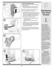 MTD 769-01275D E F Style Snow Blower Owners Manual page 15