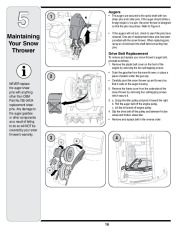 MTD 769-01275D E F Style Snow Blower Owners Manual page 16