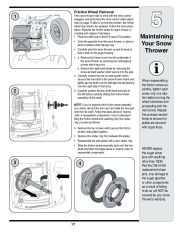 MTD 769-01275D E F Style Snow Blower Owners Manual page 17