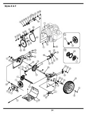 MTD 769-01275D E F Style Snow Blower Owners Manual page 24