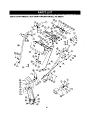 Craftsman 247.888550 Craftsman 28-Inch Snow Thrower Owners Manual page 26