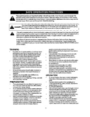 Craftsman 247.888550 Craftsman 28-Inch Snow Thrower Owners Manual page 3