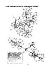 Craftsman 247.888550 Craftsman 28-Inch Snow Thrower Owners Manual page 32