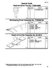 Toro Owners Manual, 2003 page 25