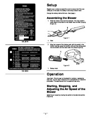 Toro 51701 Hand-Held Sweeper Blower Owners Manual, 2013 page 4