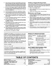 Poulan Pro Owners Manual, 2009 page 3