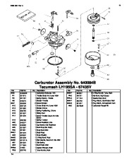 Toro 38605 Toro  522 Power Throw Snowthrower Parts Catalog, 2009 page 14