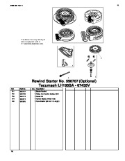 Toro 38605 Toro  522 Power Throw Snowthrower Parts Catalog, 2009 page 16