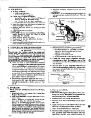 Poulan Owners Manual, 1992 page 20