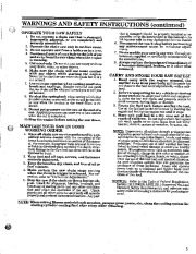 Poulan Owners Manual, 1992 page 5