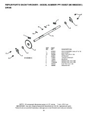 Poulan Pro Owners Manual, 2009 page 34