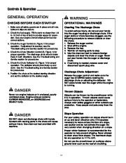 Simplicity 522E 1695468 1695514 Single Stage Snow Blower Owners Manual page 16