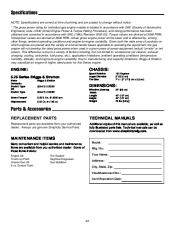 Simplicity 522E 1695468 1695514 Single Stage Snow Blower Owners Manual page 26