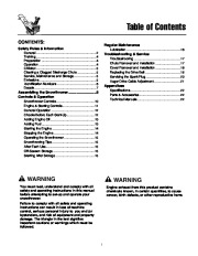 Simplicity 522E 1695468 1695514 Single Stage Snow Blower Owners Manual page 5