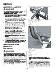 Simplicity 8526 9528 10530 11532 Snow Blower Owners Manual page 27