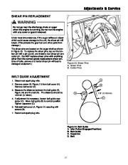 Simplicity 8526 9528 10530 11532 Snow Blower Owners Manual page 30