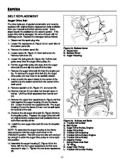 Simplicity 8526 9528 10530 11532 Snow Blower Owners Manual page 31