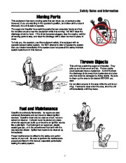 Simplicity 8526 9528 10530 11532 Snow Blower Owners Manual page 6