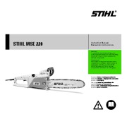 STIHL MSE 220 Chainsaw Owners Manual page 1