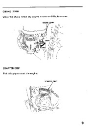 Honda HS80 Snow Blower Owners Manual page 10