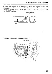 Honda HS80 Snow Blower Owners Manual page 24