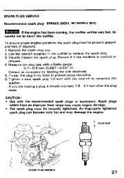 Honda HS80 Snow Blower Owners Manual page 28