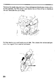 Honda HS80 Snow Blower Owners Manual page 31