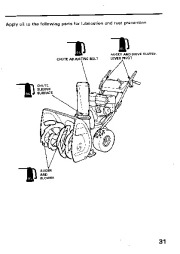 Honda HS80 Snow Blower Owners Manual page 32