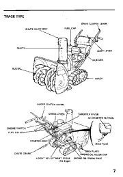 Honda HS80 Snow Blower Owners Manual page 8