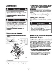 Toro 62925 5.5 hp Lawn Vacuum Manual del Propietario, 2001 page 11