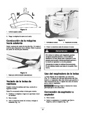 Toro 62925 5.5 hp Lawn Vacuum Manual del Propietario, 2001 page 12