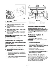 Toro 62925 5.5 hp Lawn Vacuum Manual del Propietario, 2001 page 17