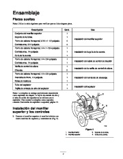 Toro 62925 5.5 hp Lawn Vacuum Manual del Propietario, 2001 page 7