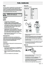 Husqvarna 345e 346XP 353 TrioBrake Chainsaw Owners Manual, 2006,2007,2008,2009,2010,2011 page 17