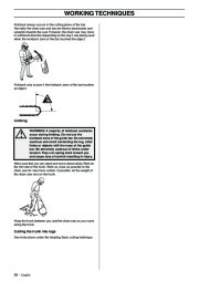 Husqvarna 345e 346XP 353 TrioBrake Chainsaw Owners Manual, 2006,2007,2008,2009,2010,2011 page 28