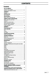 Husqvarna 345e 346XP 353 TrioBrake Chainsaw Owners Manual, 2006,2007,2008,2009,2010,2011 page 3