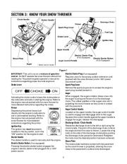 MTD 262 S235 S265 Single Stage Snow Blower Owners Manual page 6