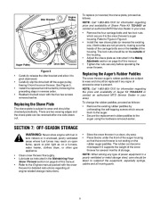 MTD 262 S235 S265 Single Stage Snow Blower Owners Manual page 9