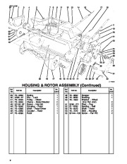 Toro 38025 1800 Power Curve Snowthrower Parts Catalog, 1996 page 2