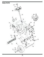 MTD 760 779 Hydrostatic Lawn Tractor Mower Parts List page 10