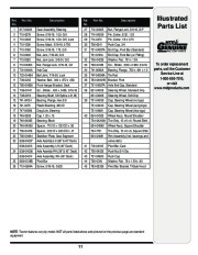 MTD 760 779 Hydrostatic Lawn Tractor Mower Parts List page 11